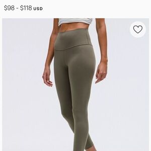 lululemon Align High-Rise Pant 25"